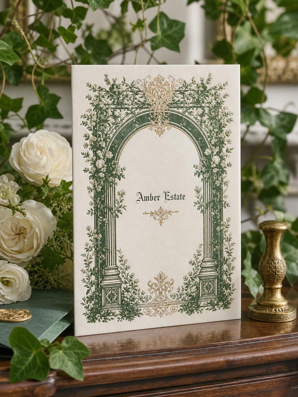 Amber Estate invitation