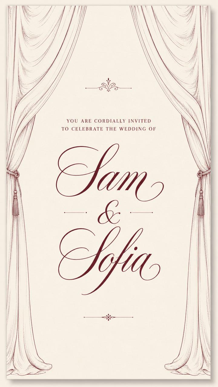 Invitation preview